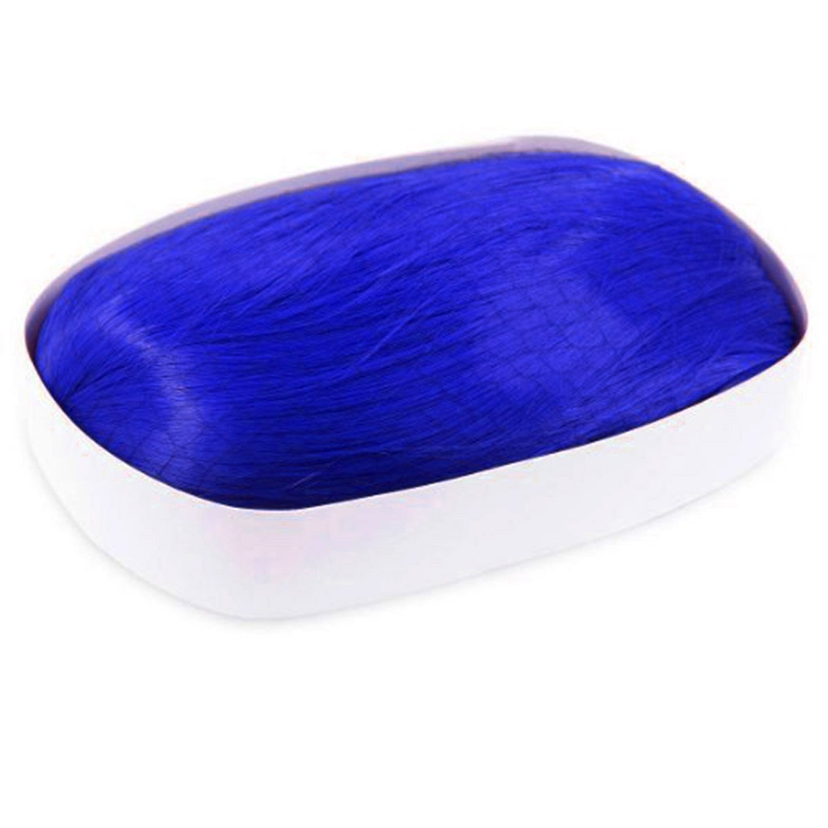 Akstore 28 inch Fashion Wigs Long Wavy Curly Hair Cosplay Wig (Blue)