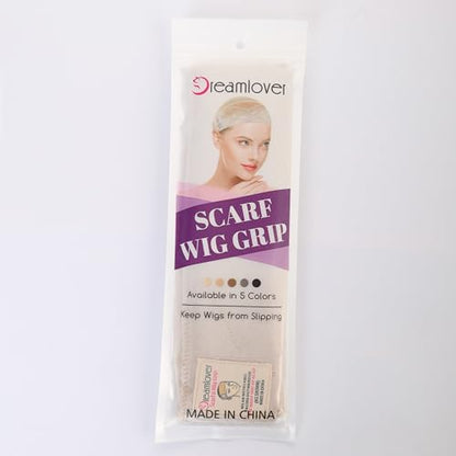 Dreamlover Wig Grip Band for Women, Nude, 2 Pieces