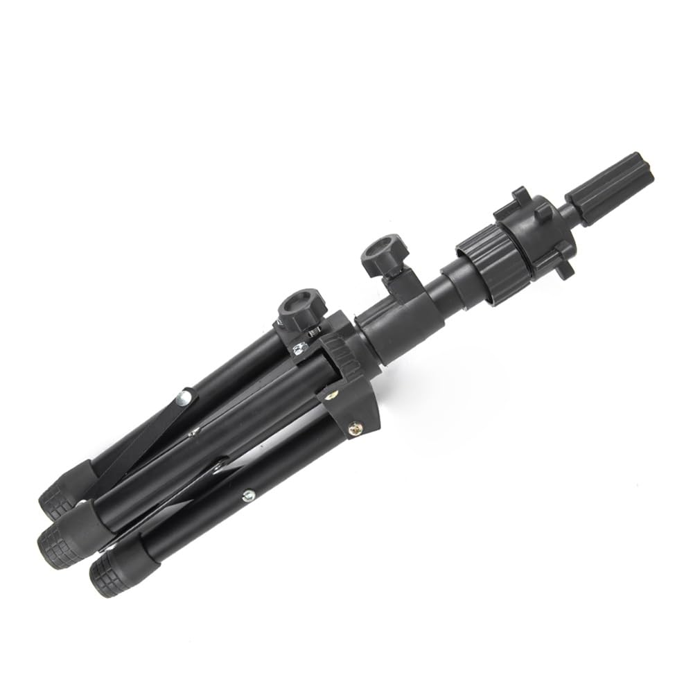 MINI Wig Stand Tripod, 25 Inch Adjustable Mannequin Head Stand, Wig Head Stand for Training Heads And Canvas Block Head (Mannequin Head Not Included)