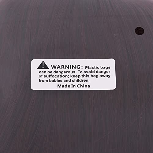 MapofBeauty 11.8 Inch/30 cm Special Elderly Short Curly Fashion Wigs(Dark Brown)