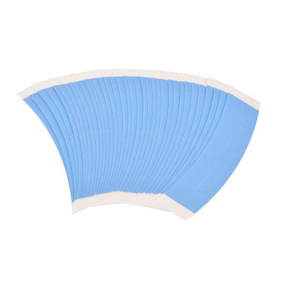 CREATE BEAUTY Lace Front Wig Tape - 36 Pieces, Water-Proof Strong Adhesive Double Sided Lace Wigs Tape (Blue Color (1/4))