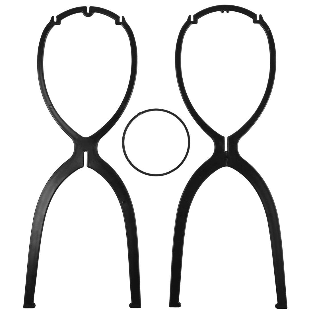 Dreamlover Wig Stand, Tall Wig Stand Long, 3 Pack