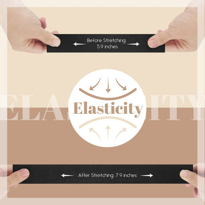 Dreamlover Wig Band, Elastic Band for Sewing, 1 Inch X 6 Yard