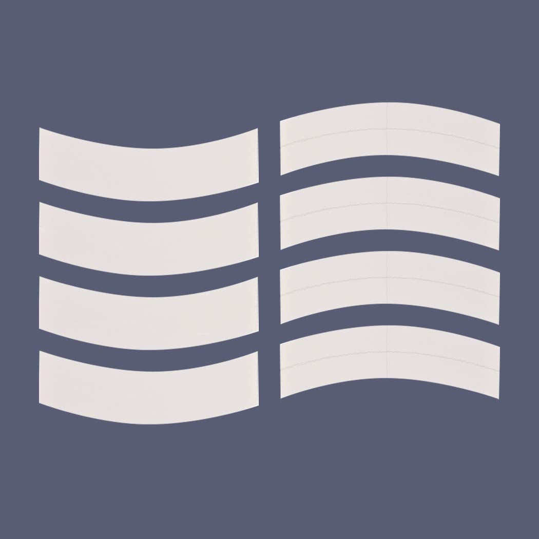 Lace Front Wig Tape - 36 Pieces, Water-Proof Strong Adhesive Double Sided Lace Wigs Tape (White Color (1/4))