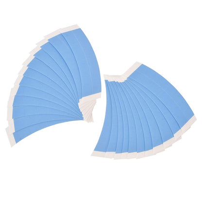 CREATE BEAUTY Lace Front Wig Tape - 36 Pieces, Water-Proof Strong Adhesive Double Sided Lace Wigs Tape (Blue Color (1/4))