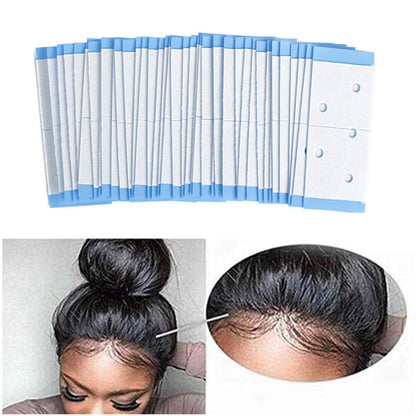 CREATE BEAUTY 40 Strips Double Sided Adhesive Tape for Wig, Toupee, Hair Piece