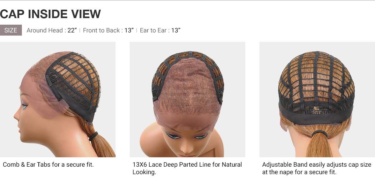 Sensationnel What Lace 13X6 Wigs - Latisha Lacefrontal Hand Tied Glueless Synthetic With Natural Density Preplucked Hairline (FLAMBOYAGEBLONDE)