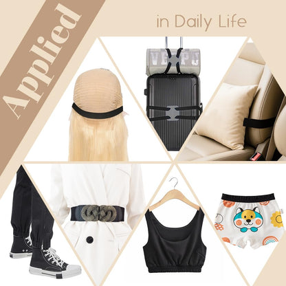 Dreamlover Wig Band, Elastic Band for Sewing, 1 Inch X 6 Yard