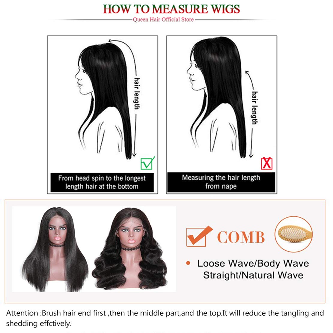 Aiterina Deep Wave Headband Wig 10 Inch Glueless Human Hair Wigs Machine Made No Lace Curly Hair Wigs Headband Wig Natural color