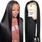 CUTE BEIN 250 Density 32 Inch Lace Front Wigs,100% Human Hair,[2-Year Life,280g], 13x6 HD Lace Front Wigs Human Hair, Straight Frontal Wigs for Black Women Natural Hairline with Baby Hair