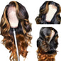 200% Density Full 360 Lace Front Wigs Human Hair For Women Ombre Lace Front Wig Human Hair Glueless Wigs Human Hair With Baby Body WaveLace Front Wigs Human HairBrazilian Virgin HumanHair 26 Inch