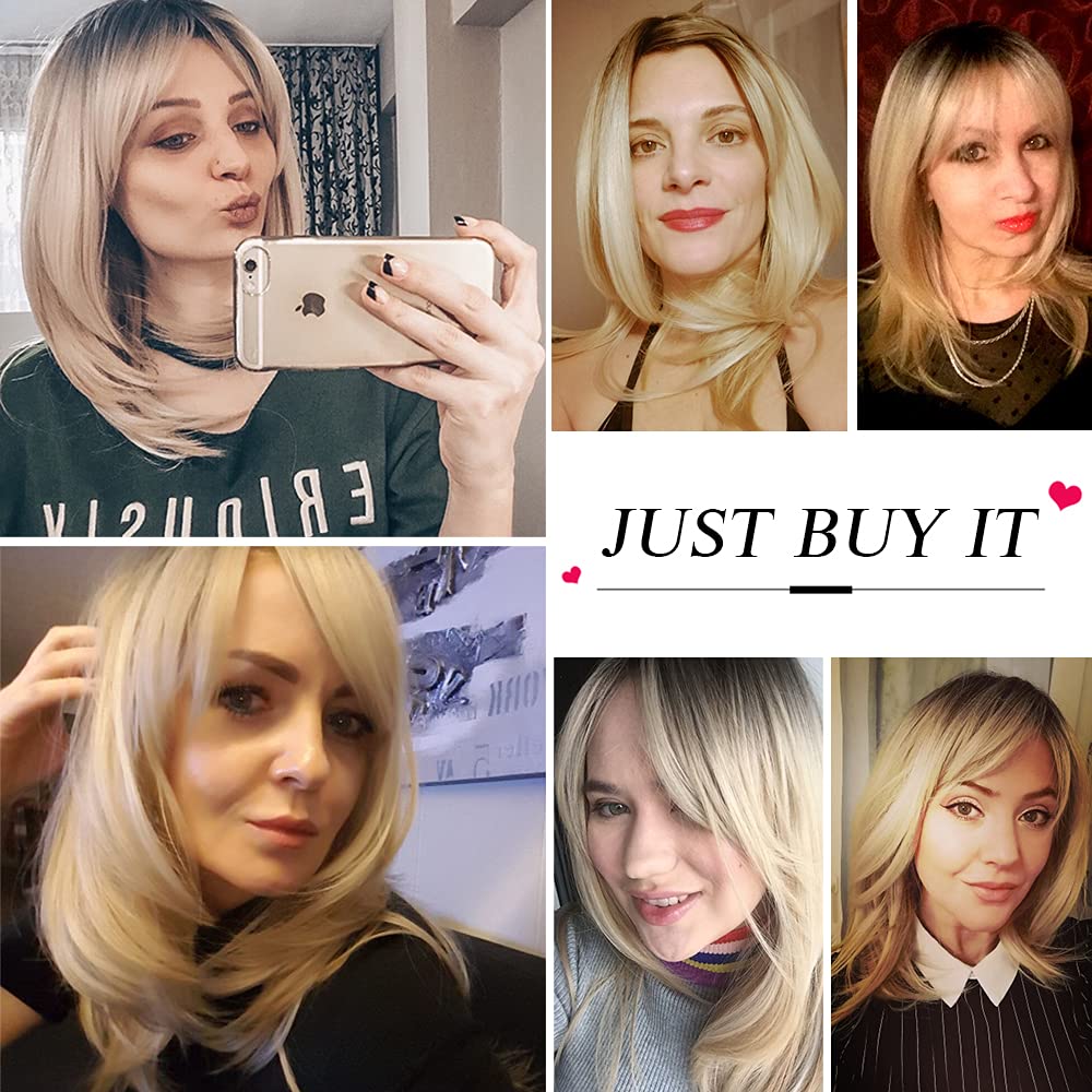 HAIRCUBE Layered Wigs for Women Synthetic Wig