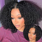ISEE Glueless Wigs Human Hair Pre Plucked Pre Cut Ready to Wear Glueless Bob Wigs for Black Women 7x5 HD Lace Closure Wigs Human Hair 180% Density 14 Inch