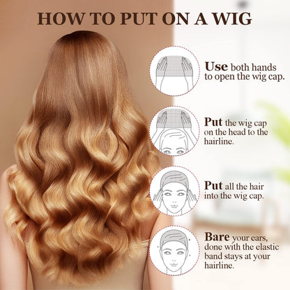 MORGLES HD Wig Cap for Women, 6Pcs Wig Caps Ultra thin Stretchy Nylon