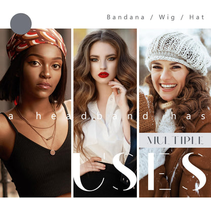 Dreamlover Headband for Wigs, Wig Grip Headband for Women, Tan