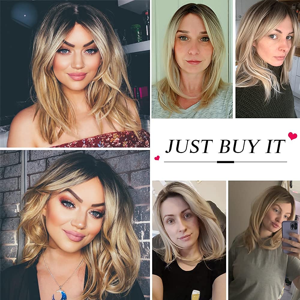 HAIRCUBE Layered Wigs for Women Synthetic Wig