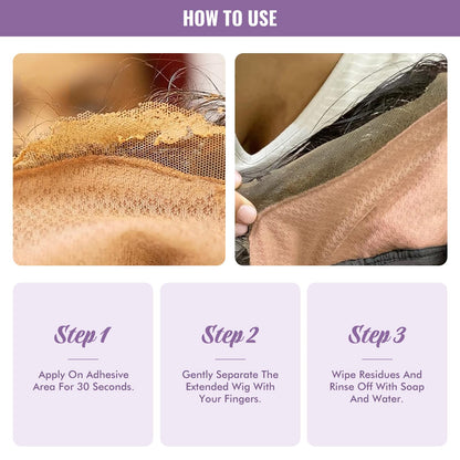 Dolahair Lace Glue Remover for Lace Wigs, Tape in Hair Extensions