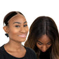 MILANO COLLECTION Lace Wig Grip Cap for Women, Adjustable Wig Caps for Women Non Slip with Headband to Secure Lace Top Perfectly in Place, One Size Fits All, Chocolate Brown, 2 Pack
