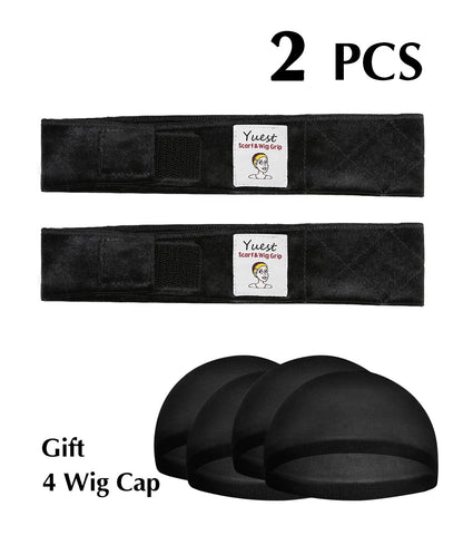 YUEST Wig Grip: No-Slip No Rub Grip Gripper Bands for Lace Front Wigs