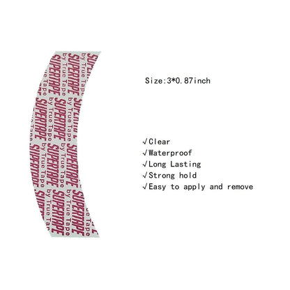 AYIBO Lace Front Wig Tape Double Sided Strong Hold Clear Lace Tape Waterproof - 36pcs