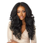 Sensationnel What Lace 13X6 Wigs - Latisha Lacefrontal Hand Tied Glueless Synthetic With Natural Density Preplucked Hairline (FLAMBOYAGEBLONDE)