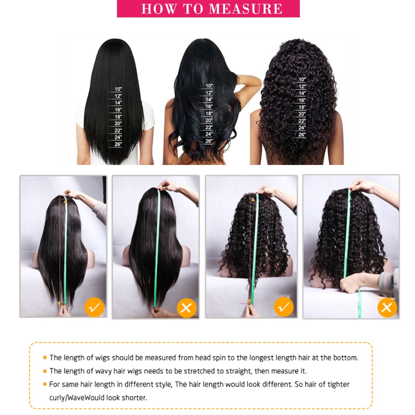 Aiterina Deep Wave Headband Wig 10 Inch Glueless Human Hair Wigs Machine Made No Lace Curly Hair Wigs Headband Wig Natural color