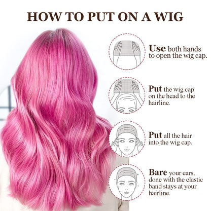 MORGLES Wig Cap, 6 Pcs Stretchy Nylon Wig Caps Stocking Wig Caps for Women, Light Brown