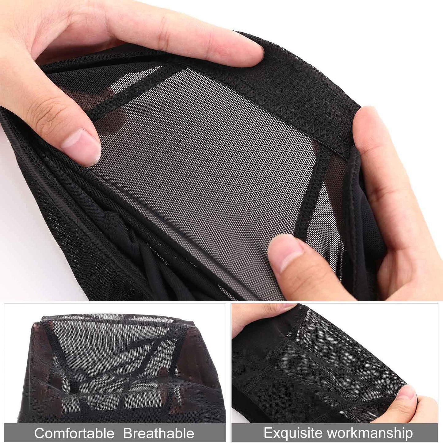 Wig Head Stand Mannequin Head 20"-24" Dome Cork Canvas Manican Block Head for Making Drying Styling Display Wigs with Stand