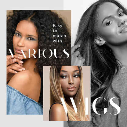 Deamlover Edge Saver Wig Headband, Brown Wig Grip Headband, 1 Piece