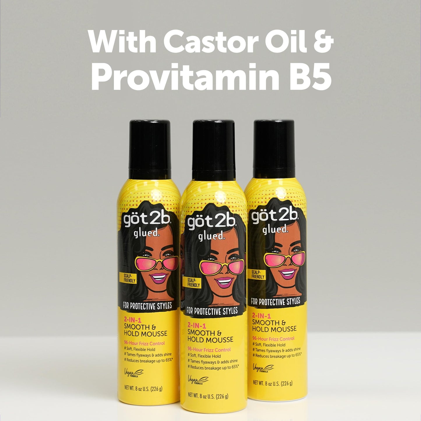 Got2B Glued Smooth & Hold Mousse