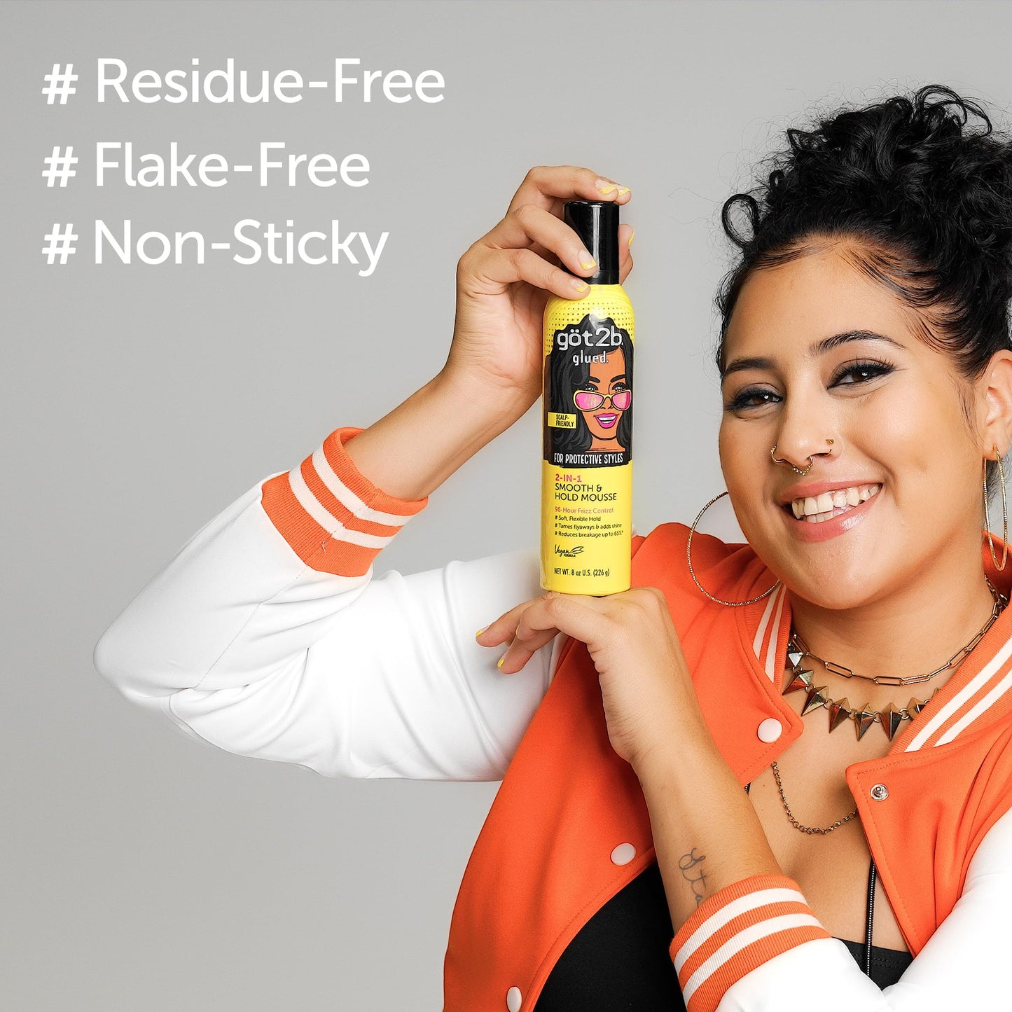 Got2B Glued Smooth & Hold Mousse