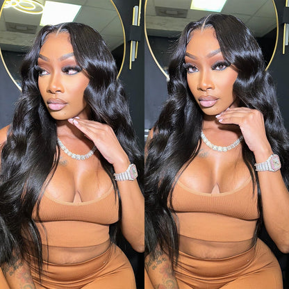 18 Inch 13x6 Lace Front Wigs Human Hair Body Wave HD Lace Front Wigs Human Hair Pre Plucked Glueless Wigs Human Hair Pre Plucked Lace Frontal Wigs Human Hair for Women