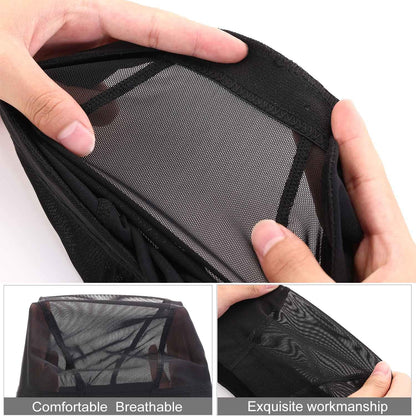 ZGCYSMHT 21 Inch Wig Head Cork Canvas Block Head Mannequin Head With Stand for Making Wigs (21''-24''INCH)