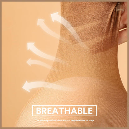 Teenitor Wig Caps, 20 Pack Stretchy Nylon Skin Tone Wig Application Caps for Women and Men - Brown