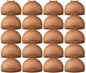 Teenitor Wig Caps, 20 Pack Stretchy Nylon Skin Tone Wig Application Caps for Women and Men - Brown