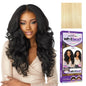 Sensationnel What Lace 13X6 Wigs - Latisha Lacefrontal Hand Tied Glueless Synthetic With Natural Density Preplucked Hairline (Light Blonde 613)