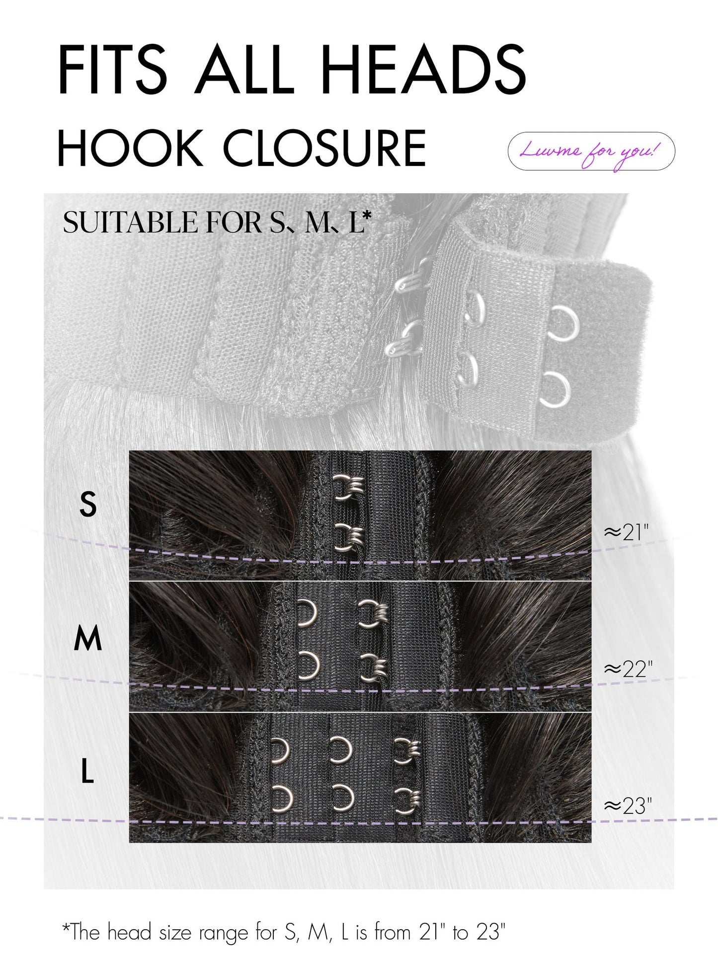 LUVME HAIR All-Day Comfort Wig Real Glueless 7x6 HD Lace 200% Density Hair Loose Body Wave PartingMax Lace Wigs Lace Front Wigs Human Hair Pre Cut Plucked Lace Frontal Glueless 26 Inches Natural Black